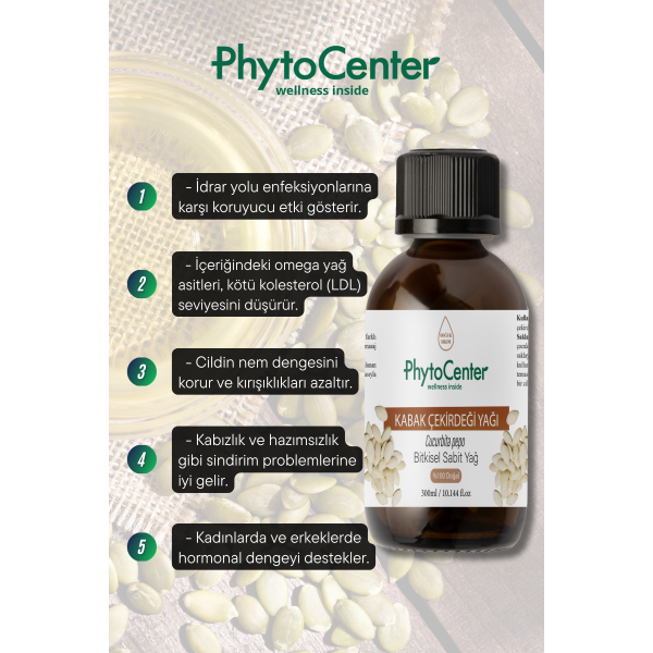 Kabak Çekirdeği Yağı Kabak Çekirdeği Yağı