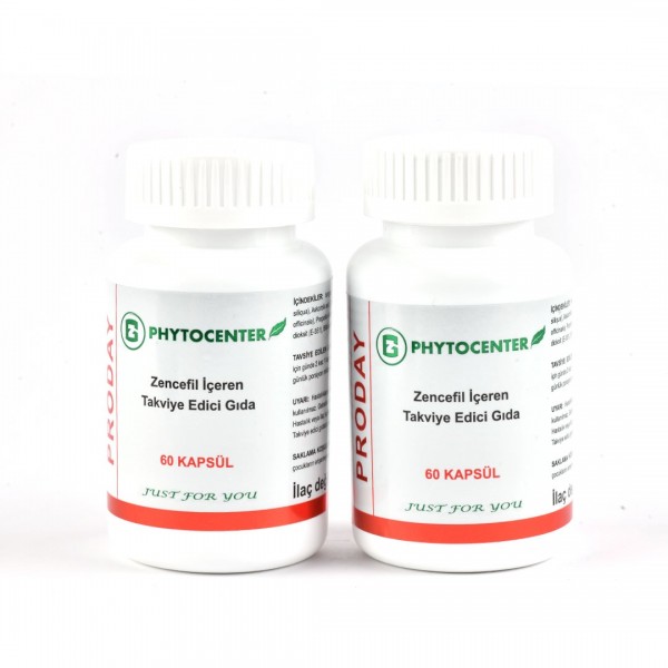 PRODAY Propolis, Zencefil ve C Vitamini İçeren Takviye Edici Gıda - 2'li Ekonomik Paket