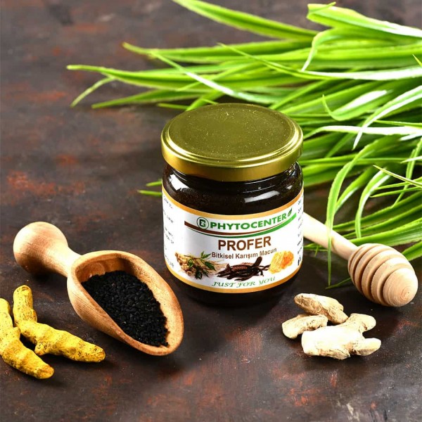 PROFER Ginseng İçeren Bitkisel Macun 200 g PROFER Ginseng İçeren Bitkisel Macun 200 g