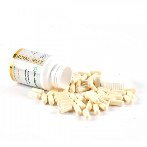 Royal Jelly Arı Sütü İçeren Takviye Edici Gıda 60 Kapsül