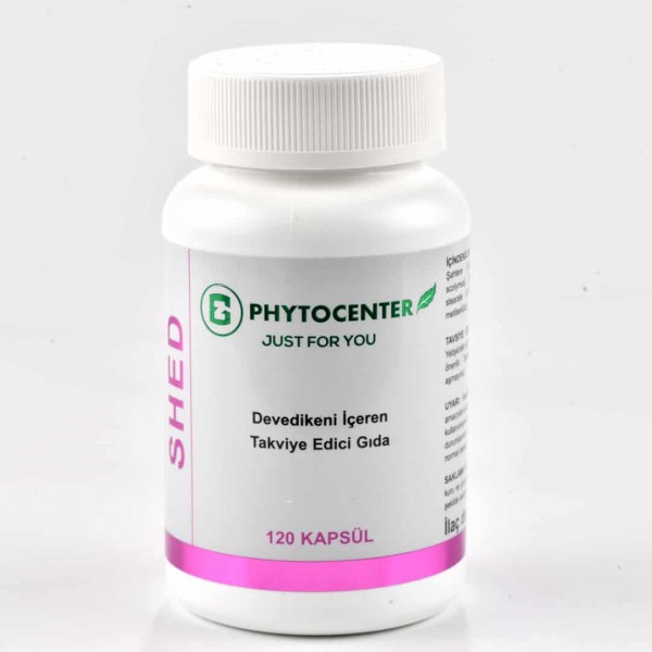 SHED Devedikeni ve Enginar İçeren Takviye Edici Gıda 120 Kapsül SHED Devedikeni ve Enginar İçeren Takviye Edici Gıda 120 Kapsül