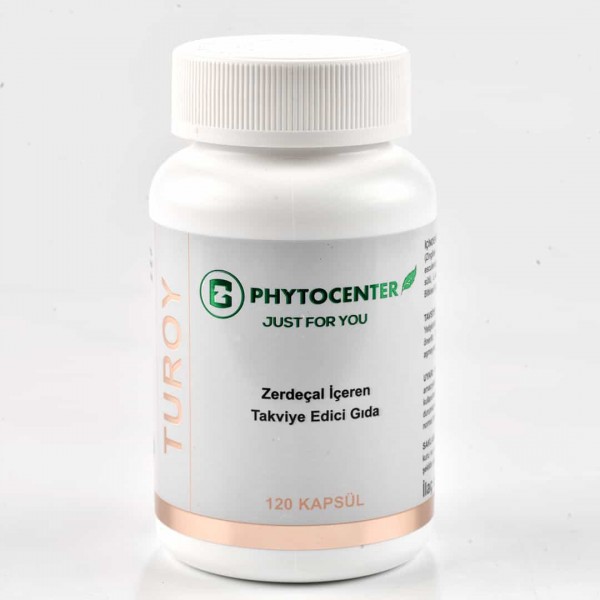 TUROY Zerdeçal ve Zencefil İçeren Takviye Edici Gıda 120 Kapsül TUROY Zerdeçal ve Zencefil İçeren Takviye Edici Gıda 120 Kapsül